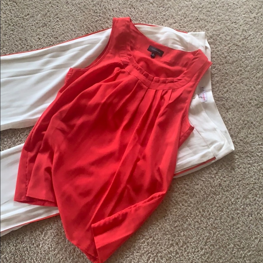 White/Ivory with orange/red trim size 6 - Picture 16 of 16